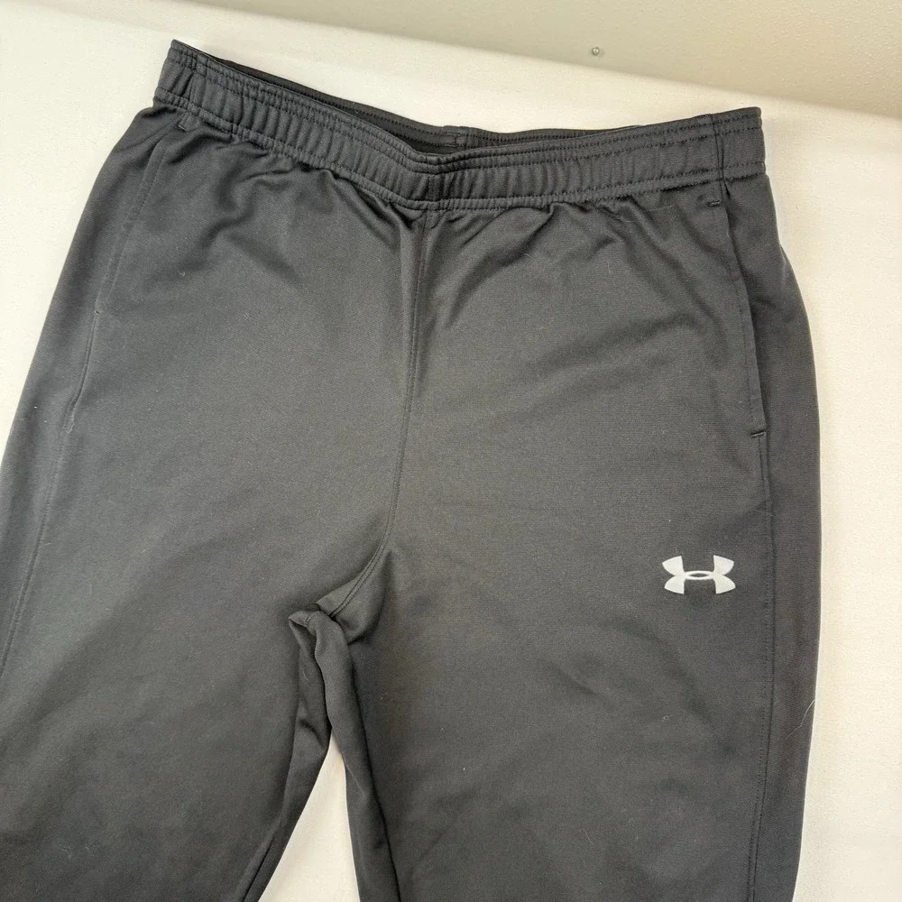 Under Armour Youth‎ XL Black Sweat Pants Lounge Baseball Athletic Loose Fit